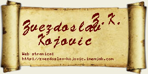 Zvezdoslav Kojović vizit kartica